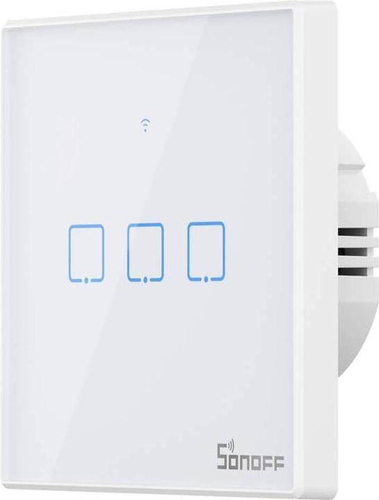 Produktbild Sonoff Smart Switch WiFi + RF 433 T2 EU TX (3-channel) updated