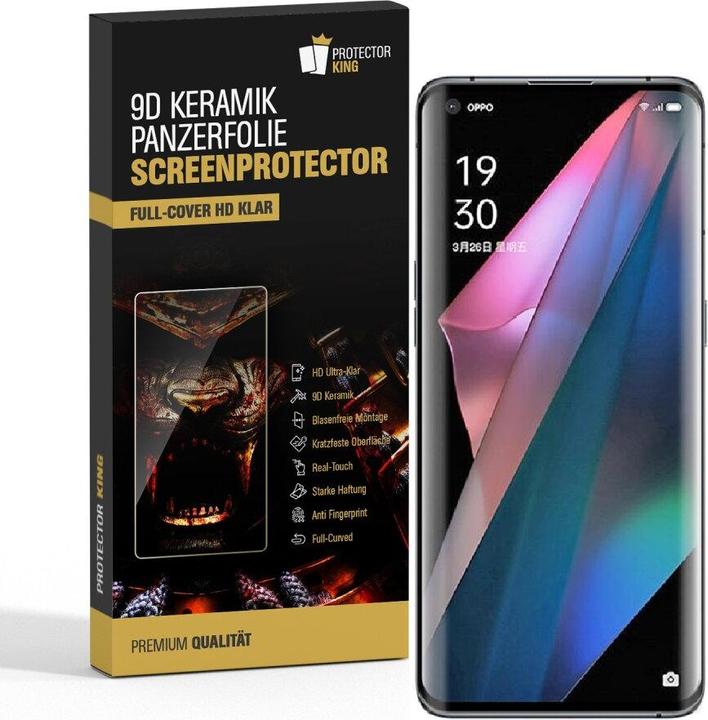 Produktbild Protectorking 2x echtes Tempered 9H Panzerhartglas 3D KLAR (6 Stück, Samsung Galaxy S10+)
