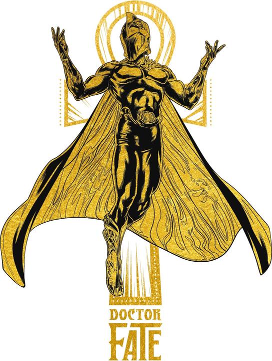 Actual product image Black Adam Unisex Adult Dr. Fate Hoodie (S)