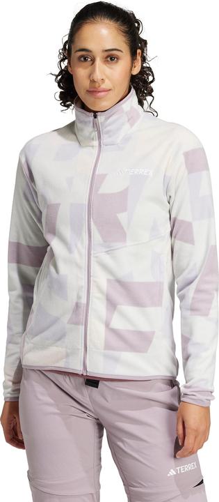 Image du produit adidas Women's Multi AOP Full Zip Fleece Jacket (L)