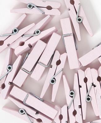 Immagine prodotto I Am Creative Clips Legno Clips rosa 35mm