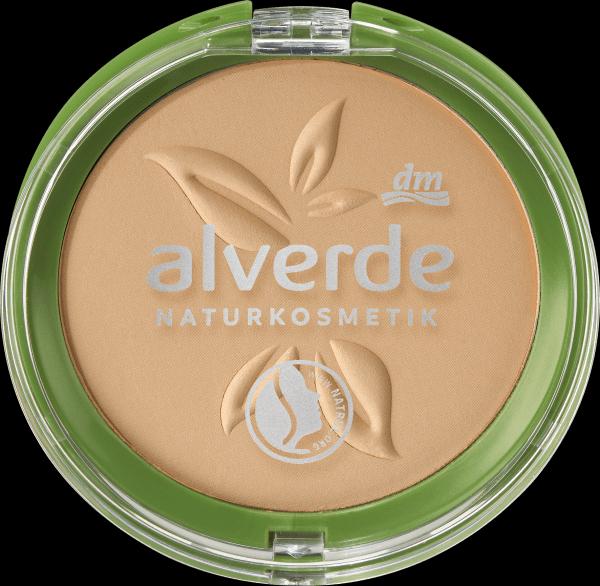 Actual product image dm alverde Compact powder Terra 50 (Beige 030)