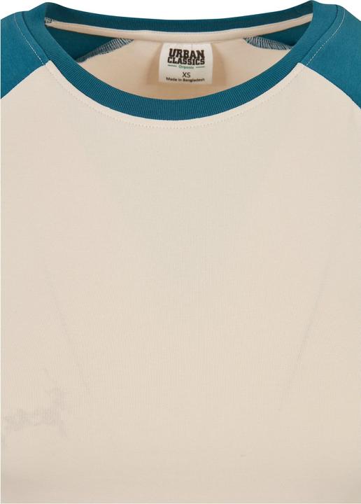 Actual product image Urban Classics Ladies Organic Stretch Short Retro Baseball Tee (4XL)