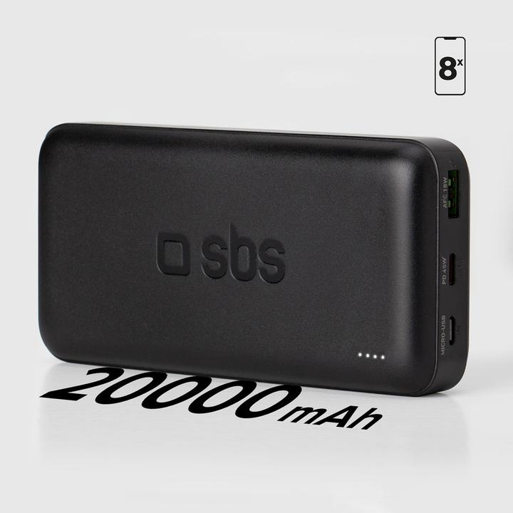 Actual product image SBS TTBB20000PD20K (20000 mAh, 20 W, 74 Wh)