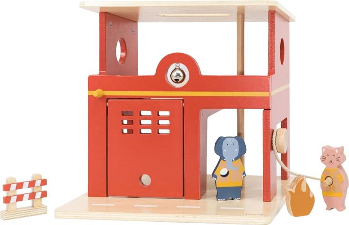 Actual product image Trixie Baby Wooden fire station