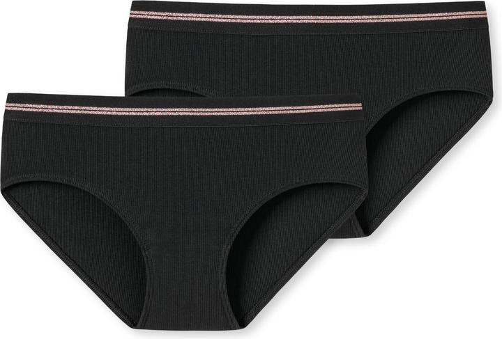 Actual product image Schiesser 2Pack Teen Girls Briefs (164, pack of 2)