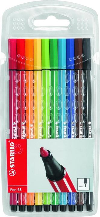 Produktbild STABILO Pen 68 Premium-Filzstift (Mehrfarbig, 10 x)