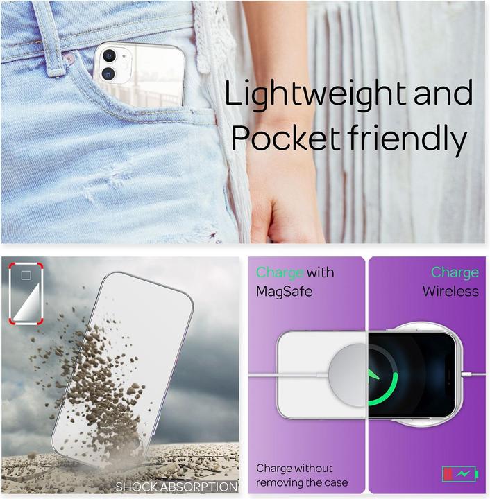 Produktbild Nalia Spiegelhülle (Apple iPhone 12 Pro, Apple iPhone 12)