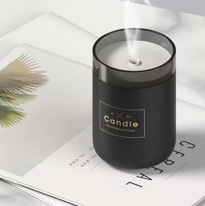 Produktbild PhoneLook Kompakter Luftbefeuchter Candle Duftspender für Wohnzimmer / Büro / Badezimmer Türkis