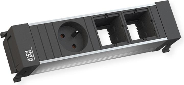 Produktbild Bachmann POWER FRAME - Steckdosenleiste - Wechselstrom 230 V (3 x, CEE 7/3, CEE 7/5, 0.20 m)