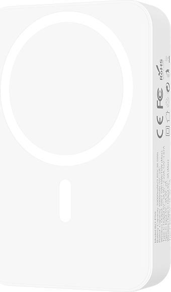 Actual product image Bwoo 20W magsafe 10000 mAh power bank, white (10000 mAh, 20 W)