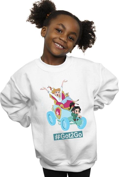 Immagine prodotto Disney Wreck It Ralph Cinderella And Vanellope Felpa Ragazze (128)
