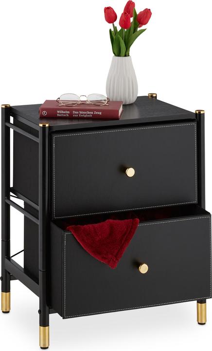 Image du produit Relaxdays Table d'appoint (46 x 33 x 55.5 cm)