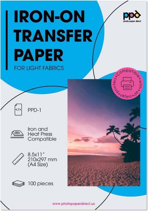 Produktbild ppd Transferpapier (100 x)