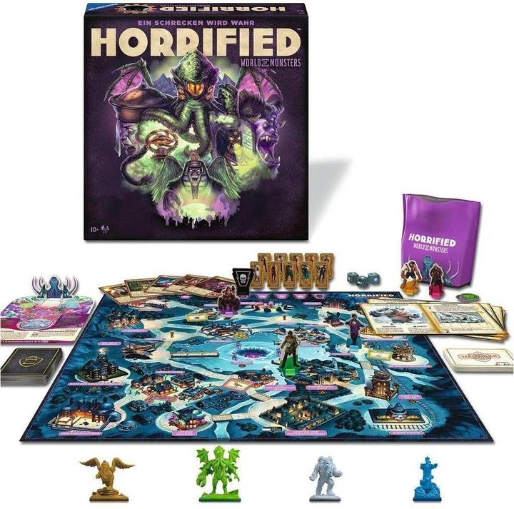 Actual product image Ravensburger 22892 - Horrified: World of Monsters - Co-operative and immersive board game for everyone (German)