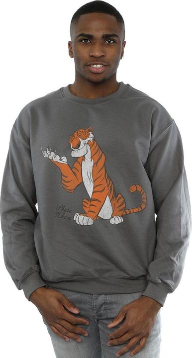 Actual product image Disney Mens The Jungle Book Classic Shere Khan Sweatshirt (M)