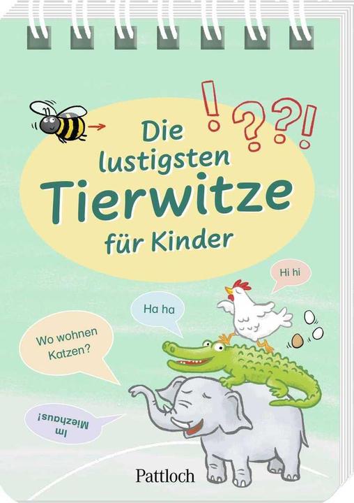 Immagine prodotto Die lustigsten Tierwitze für Kinder (Tedesco, Jutta Wetzel, 2023)