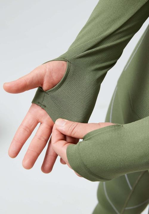 Image du produit Snocks Sous-vêtements thermiques pour hommes avec trou pour le pouce (XL)