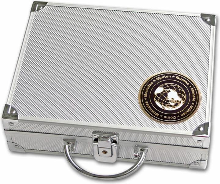 Actual product image Schwäbische Albumfabrik Aluminium coin case for various coins