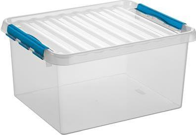 Sunware Cassetta Q-line 36L blu trasparente (36 l)