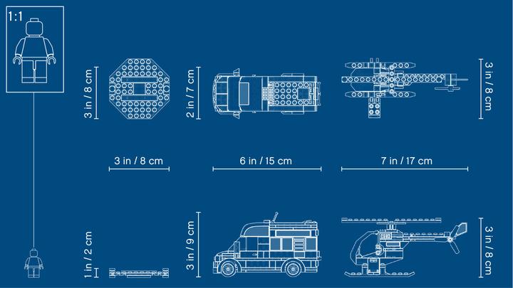 Actual product image LEGO Hospital (60204, LEGO City)
