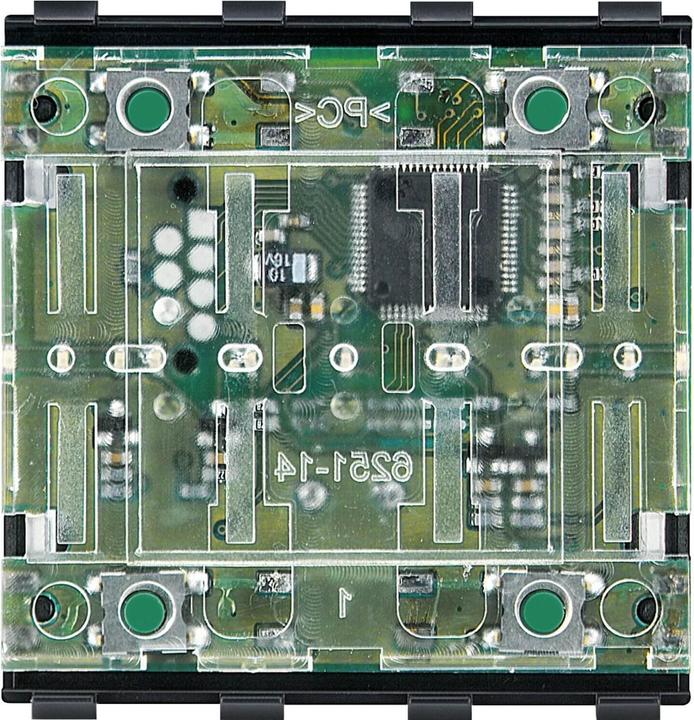 Produktbild Merten 625299 KNX-Tastermodul 2fach, System M