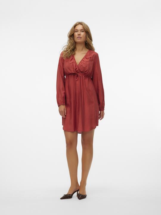 Actual product image Mamalicious Regular fit V-neck Elasticated cuffs Short dress Dress (M)