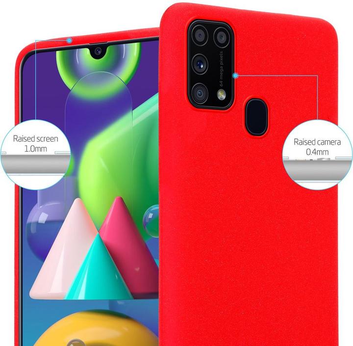 Actual product image Cadorabo TPU Frosted Cover (Samsung Galaxy M31)
