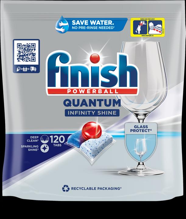 Produktbild Finish Quantum Infinity Shine (Tabs, 120 Waschgänge)