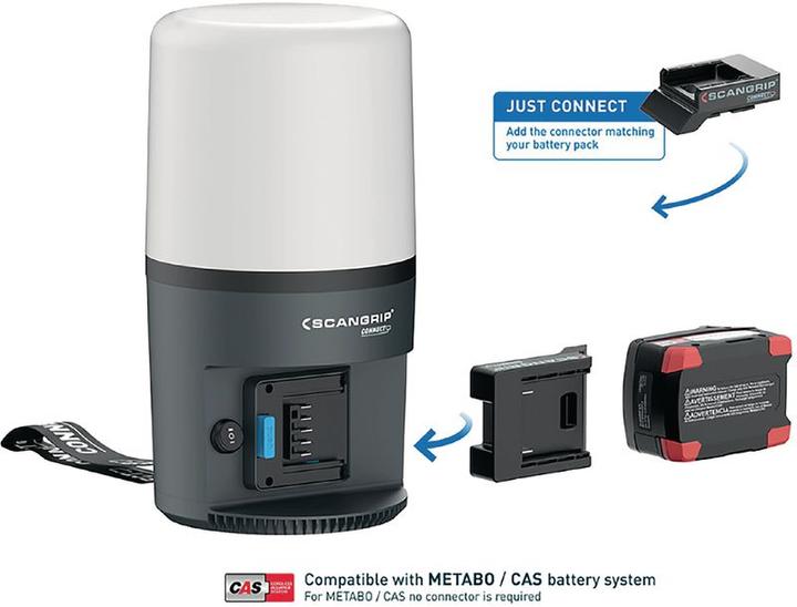 Produktbild Scangrip Arbeitsleuchte Area 6 Connect (6000 lm)
