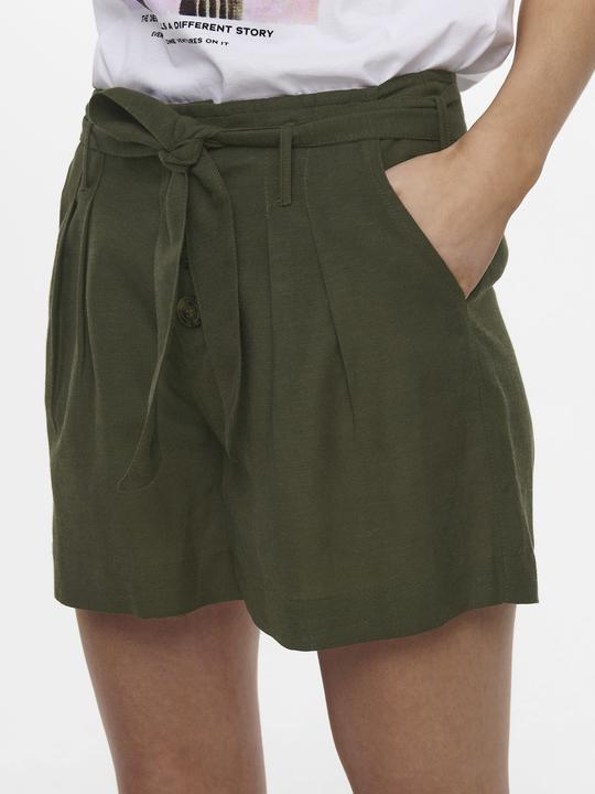 Actual product image Only High Waist Belt Shorts (34)