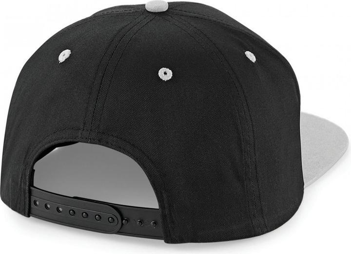 Actual product image Beechfield 5 panel contrast snapback cap (One size)