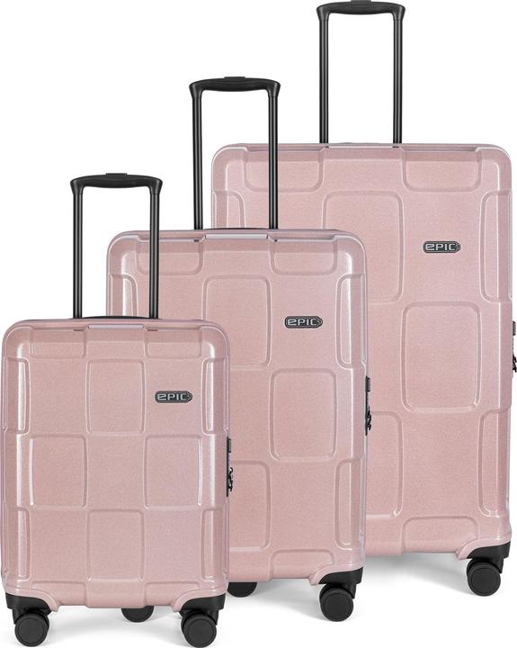Epic Crate Reflex 4-Rollen Kofferset 3tlg. (218 l, XL (from 140l))