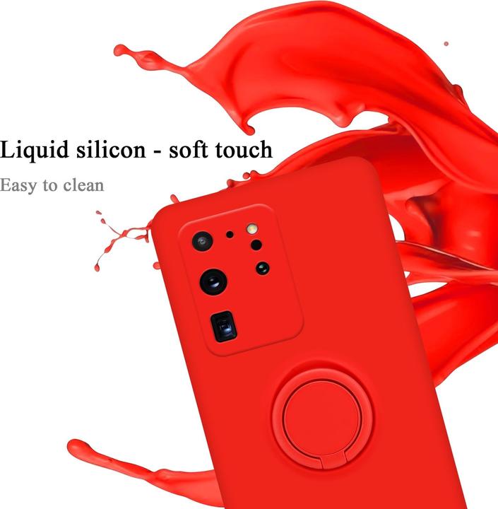 Image du produit Cadorabo TPU Liquid Ring Silicone Case Cover (Samsung Galaxy S20 Ultra)