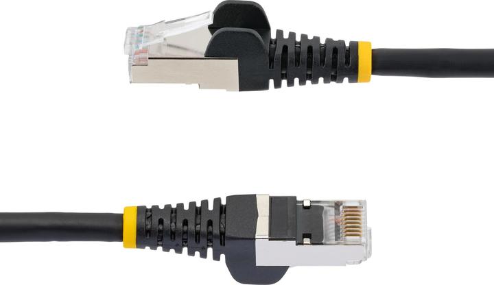 Produktbild StarTech COM 50cm CAT6a Kabel LSZH 10 Gigabit RJ45 LAN Kabel SFTP Patchkabel CAT6a Verlegekabel Abge (S/FTP, CAT6a, 0.50 m)