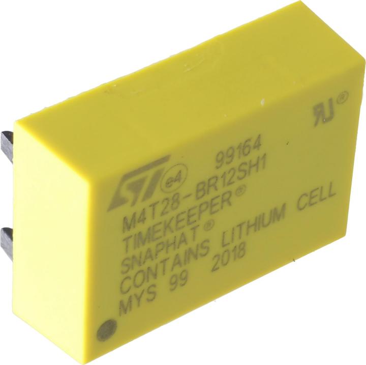Actual product image STMicroelectronics Lithium backup battery suitable for Datex Monitor CardioCap 5 M4T28-BR12SH1 (1 pcs., 480 mAh)