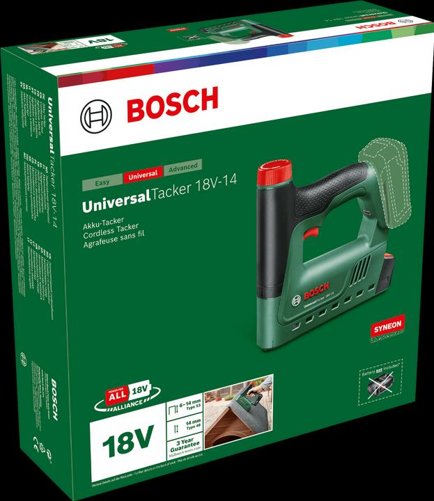 Produktbild Bosch Home & Garden UniversalTacker18-14