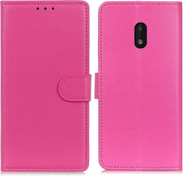 Produktbild MU Classic Litchi Leder Bookcover Series (Nokia C1 Plus)