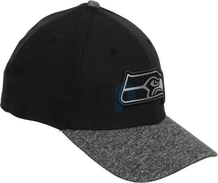 Actual product image New Era NFL - Seattle Seahawks - Grey Collection 39Thirty Cap Black ML (59)