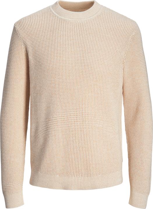 Jack & Jones Einfarbig Strickpullover mit Rundhals Strickpullover mit Rundhals (XXL)