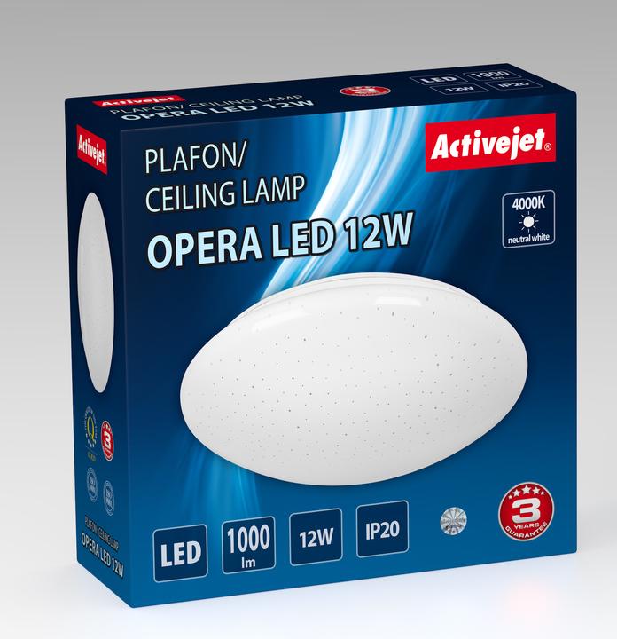 Produktbild Activejet AJE-OPERA Deckenbeleuchtung Nicht austauschbare Glühbirne(n) LED A++ (1000 lm)