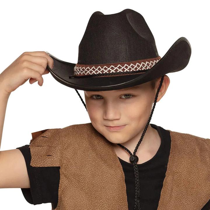 Actual product image Boland Benelux Cowboy hat children black