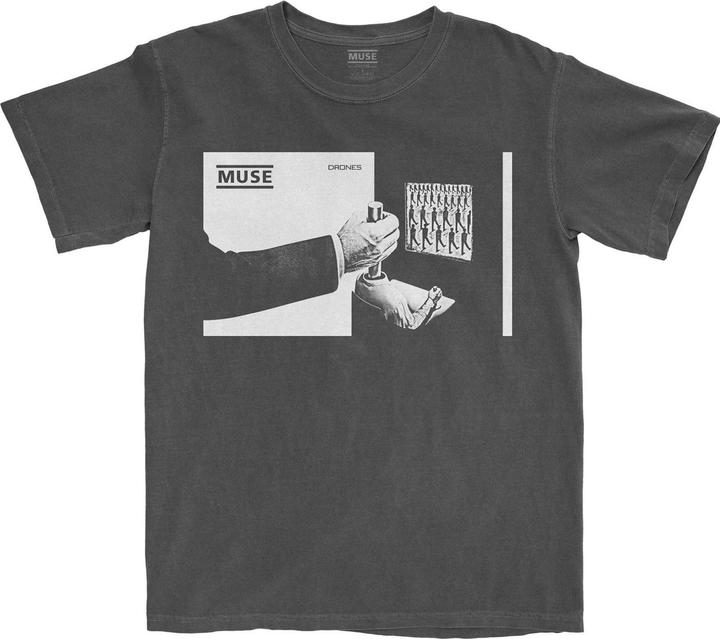 Actual product image Muse Unisex Adult Shifting Cotton T-Shirt (XXL)