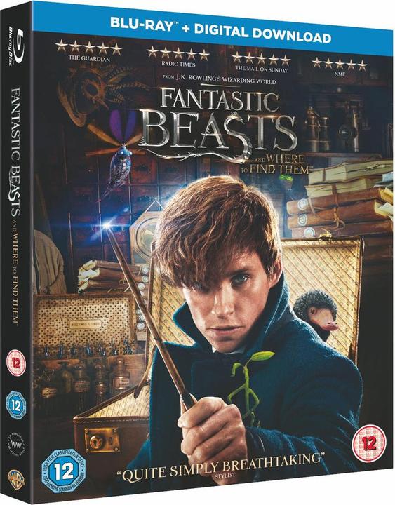 Actual product image Warner Bros Fantastic Beasts And Where To Find Them (Blu-ray, English)