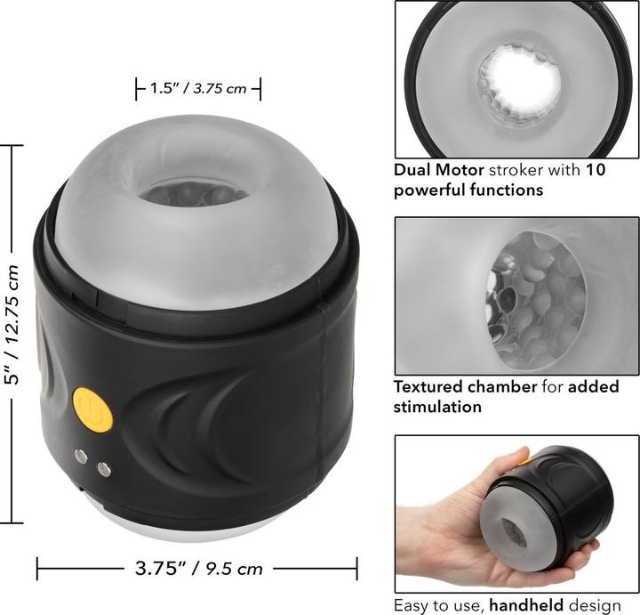Actual product image CalExotics Boundless™ Dual Motor Stroker
