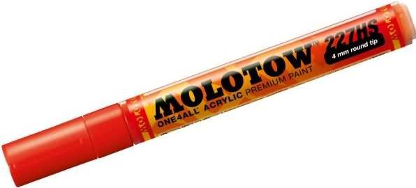 Actual product image Molotow Felt-tip pen One4all 227HS traffic red 013 (Red, 4 mm, 1 x)
