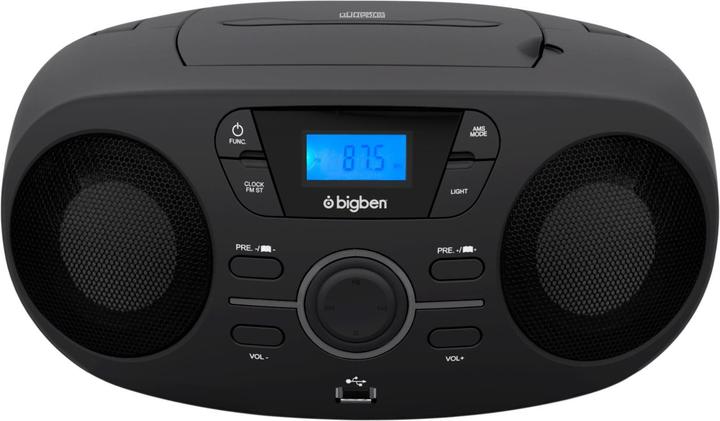 Actual product image Bigben Portable CD/ Radio CD61 UBS - black (FM, PLL)