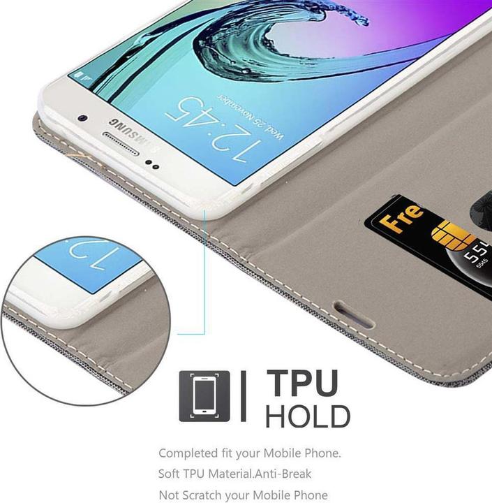 Actual product image Cadorabo Book Jeans Optics Cover (Samsung Galaxy A7 (2016))