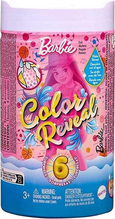 Produktbild Barbie Color Reveal Chelsea Sporty Series
