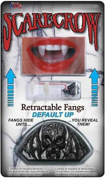 Image du produit Smiffys Dents de vampire professionnelles rétractables